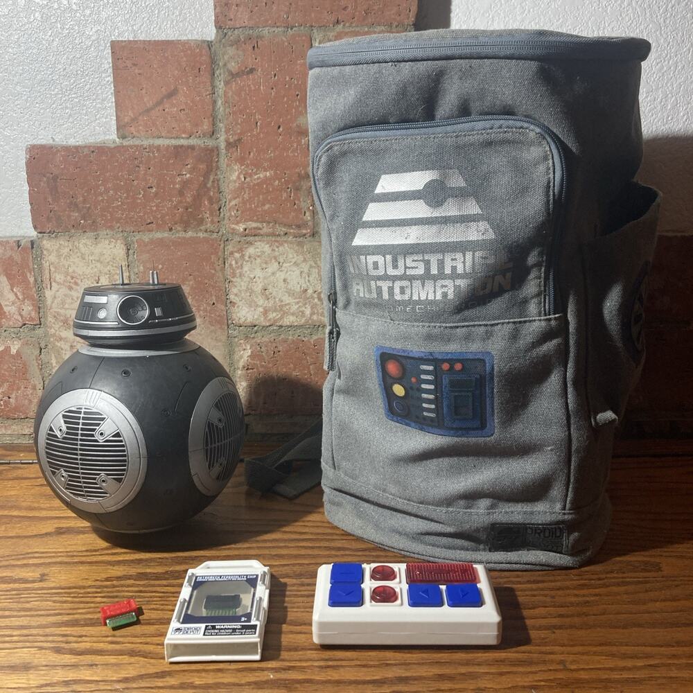 Disney Droid Depot Star Wars Galaxy Edge BB-8 Black/Gray With Remote And Extras